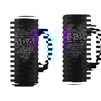 Scorpio Astrologist Zodiac Symbol Women Horoscope Birthday Graphic Print Coffee Mug - Monsterry