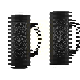 Scorpio Horoscope And Zodiac Symbol Graphic Print Coffee Mug - Monsterry