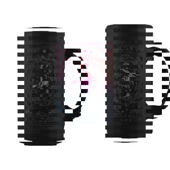 Scorpio Tarot Card Zodiac Sign Horoscope Lover Men Women Graphic Print Coffee Mug - Monsterry