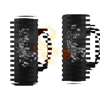 Scorpion Insect Arachnid Cool Fiery Scorpio Graphic Graphic Print Coffee Mug - Monsterry