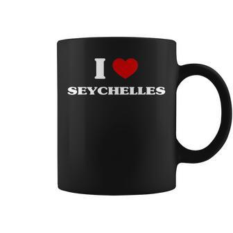 Seychellen I Heart Seychellen Souvenir I Love Seychellen Tassen - Geschenkecke