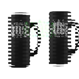Shamrock Nurse Appreciation St Patrick's Day Nurse Coffee Mug | Seseable CA