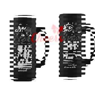 She Cheers He Plays Mom Of Both Cheer And Baseball Mom Coffee Mug - Thegiftio