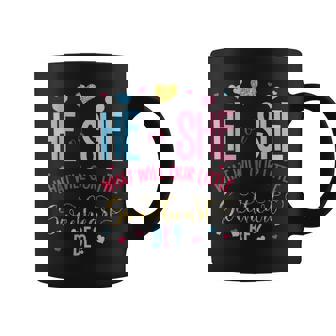He Or She What Will Our Little Sweetheart Be Gender Reveal Coffee Mug - Seseable
