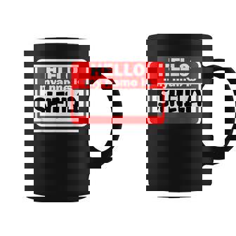 Sheila Hello Hi My Name Is Con Nombre Personalizado Taza de café - Regaloses