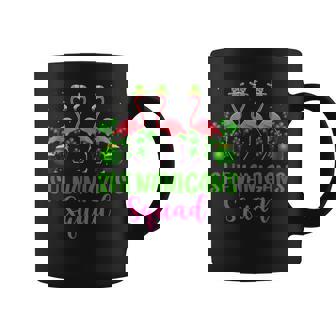 Shenanigans Squad Flamingo Bird Leprechaun St Patrick's Day Graphic Print Coffee Mug - Monsterry