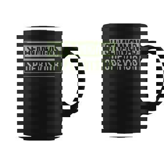 Shenanigans Supervisor Graphic Print Coffee Mug - Monsterry