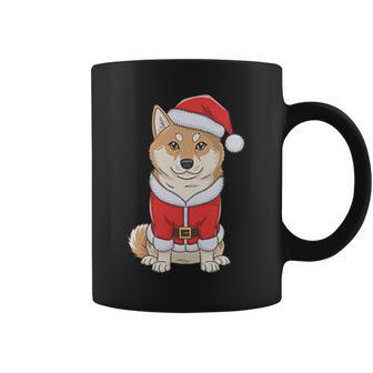 Shiba Inu Santa Claus Christmas Tassen - Geschenkecke