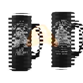 Get My Shit Together It's Over For You Bitches Sloth Graphic Print Coffee Mug - Monsterry