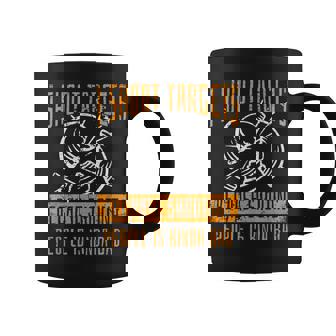 Shotgun And Clay Pigeon Clay And Skeet Shooting Quote Graphic Print Coffee Mug - Monsterry