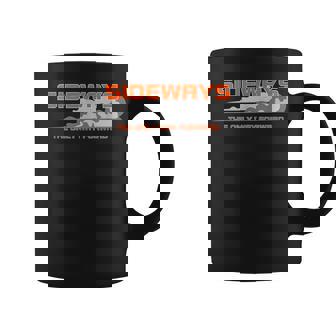Sideways The Only Way Forward Drifting Motor-Sport Graphic Print Coffee Mug - Monsterry