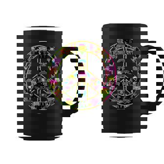 Signe De Paix Groovy Mushroom Cottagecore Retro Hippie Tasse - Cadeauxyz