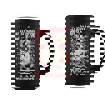 Silly Goose Mommy Floral Silly Goose Mama Mother's Day Coffee Mug - Seseable