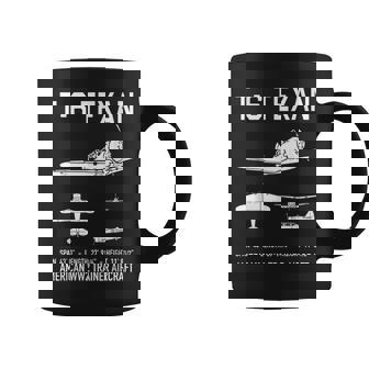 Siluetas De Aviones De Entrenamiento T-6 Texan American Ww2 Taza de café - Regaloses
