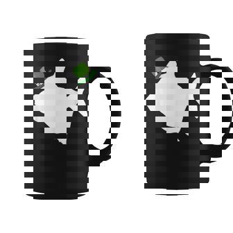 SILVER DOLLAR FISH Leprechaun Irish St Patrick Day Graphic Print Coffee Mug - Monsterry