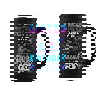 Sister Birthday Boy Llama Pinata Party Matching Family Coffee Mug - Seseable