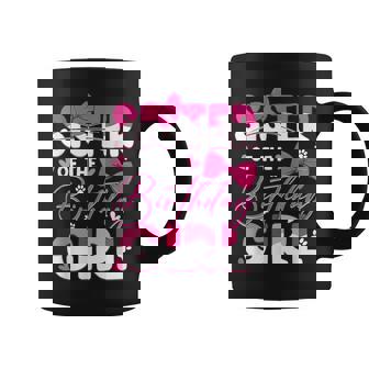 Sister Of The Birthday Girl Cat Kitty Family Matching Coffee Mug - Seseable