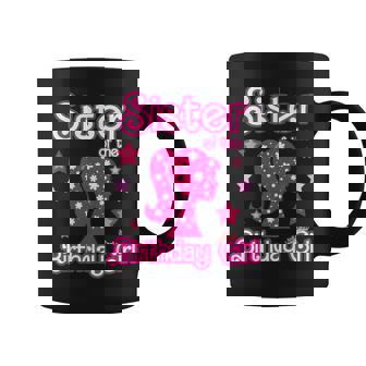 Sister Of The Birthday Girl Doll Birthday Family Matching Coffee Mug - Monsterry