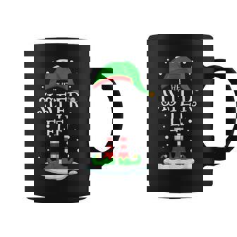 The Sister Elf Christmas Family Matching Xmas Group Graphic Print Coffee Mug - Monsterry