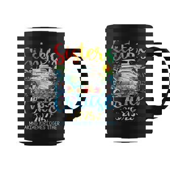 Sisters Cruise Trip 2025 Vacation Travel Sisters Cruising Coffee Mug - Thegiftio