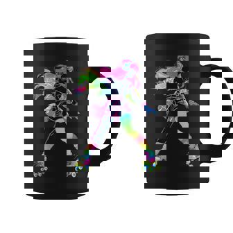 Skating Girl Roller Skater Disco 70 80 Retro Party Taza de café - Regaloses