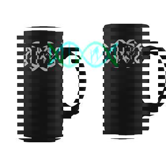 Ski Jumper DNA Ski Jumping Skier Athlete Skiing Winter Sport Graphic Print Coffee Mug - Monsterry