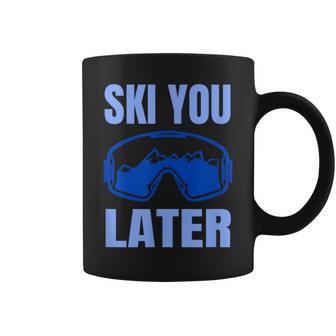 Ski You Later Ski Sayings Skiing Ski Sports Tassen - Geschenkecke