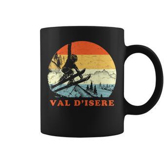 Skial D'isère Franceacances De Ski Sur Neigeintage Tasse - Cadeauxyz