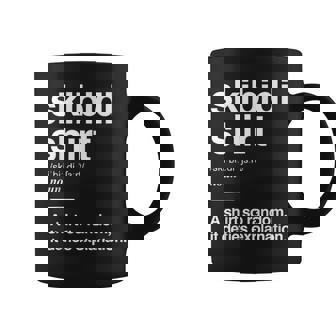Skibidi Definition Gen Z Gen Alpha Slang Meme Skibidi Coffee Mug - Thegiftio UK
