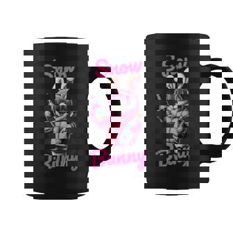 Skiing Snow Bunny AprèS-Ski Graphic Print Coffee Mug - Monsterry