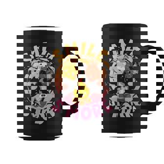 Smile S'More Wortspiel Weekend Clamping Children Graphic Print Coffee Mug - Monsterry