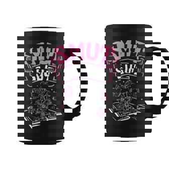 Smut Slut Provocative Literature Book Club Book Reading Coffee Mug - Seseable