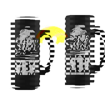 Softball Mom Softball Player Game Day Mother's Day Coffee Mug | Mazezy