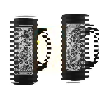 Softball Mom Tarot Card Skeleton Softball Mama Coffee Mug | Mazezy
