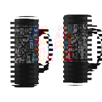 Somebody's Loud Ass Unfiltered Auntie Retro Groovy Graphic Print Coffee Mug - Monsterry