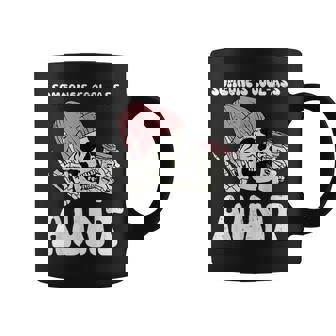 Someone's Cool Ass Aunt Cool Auntie Club Skull Skeleton Coffee Mug - Seseable