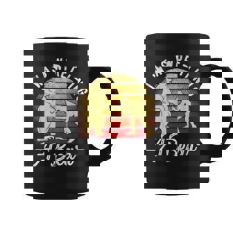 Get Well Soon Recovery Broken Arm Leg I Was Wrestling Bear Graphic Print Coffee Mug - Monsterry