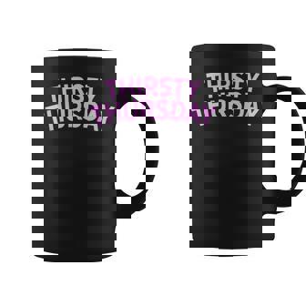 Sorority Thirsty Thursday Pub Bar Crawl College Drinking Graphic Print Coffee Mug - Monsterry