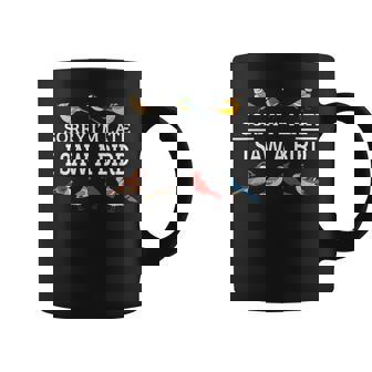 Sorry I'M Late I Saw A Bird Cute Bird Lover Birding Graphic Print Coffee Mug - Monsterry