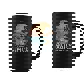 Souvenir Rétro Paysage Des Maldives Tasse - Cadeauxyz