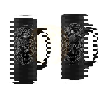 Sparta Casco Espartano Para Hombre Sin Mangas Taza de café - Regaloses