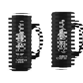 Spartan Casco Spartaner Gym Motivation Fitness Refranes Taza de café - Regaloses