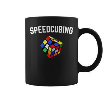 Speedcubing Rubik Rubix Rubics Cubo Speedcubing Speedcubing Taza de café - Regaloses