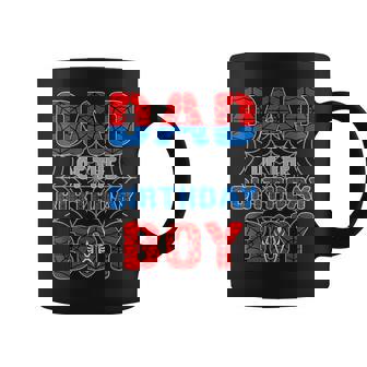 Spider Web Birthday Party Dad Of The Birthday Boy Coffee Mug - Thegiftio UK