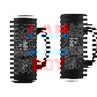 Spider Web Birthday Party I'm The Birthday Boy Coffee Mug - Thegiftio UK