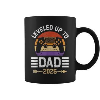 Spielerpapa Leveled Up To Daddy 2025 Dadintage Tassen - Geschenkecke