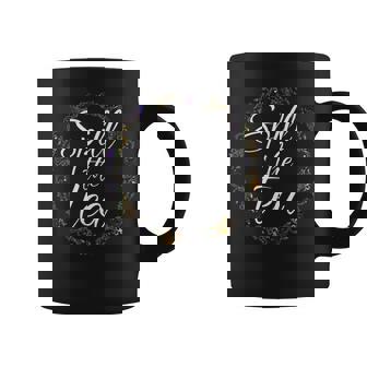 Spill The Tea For Women Rumor Gossip Meme Humour Graphic Print Coffee Mug - Monsterry