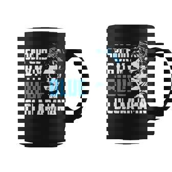 Spoiled By My Blue Collar Man Graphic Print Coffee Mug - Monsterry
