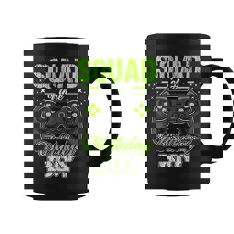 Squad Of The Birthday Boy Matching Video Gamer Birthday Coffee Mug - Monsterry