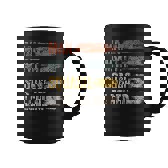 The Squash Legend Retro Tennis De Squash Pour Homme Tasse - Cadeauxyz
